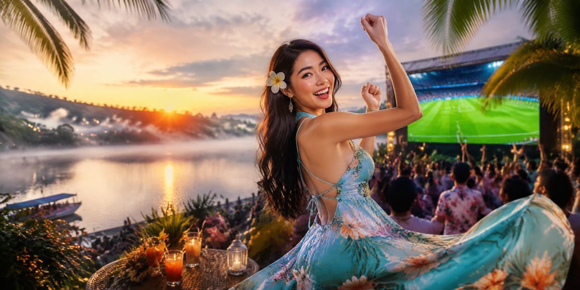 Lễ hội giải trí casino tại Đà Lạt với đèn lồng rực rỡ buổi tối